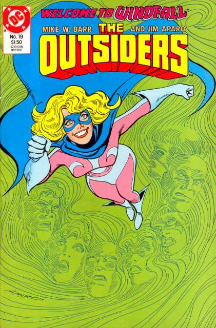 Outsiders Vol 1 #19 comic cover