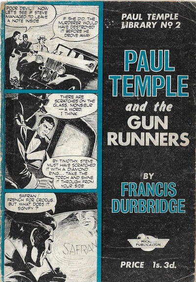 Paul Temple Library #2 comic cover