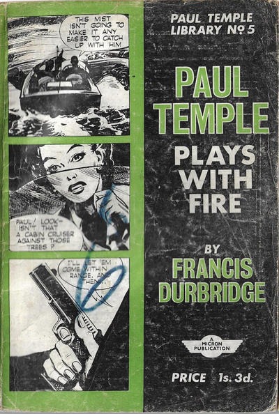Paul Temple Library #5 comic cover