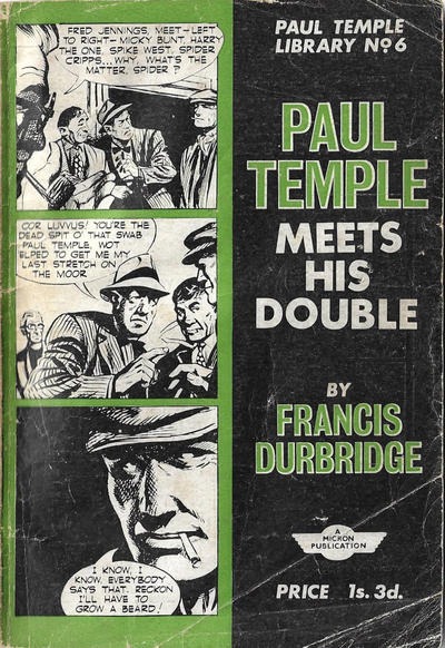Paul Temple Library #6 comic cover
