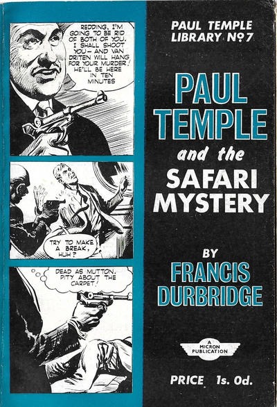 Paul Temple Library #7 comic cover