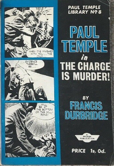 Paul Temple Library #8 comic cover