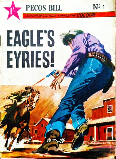 Pecos Bill Picture Library #1 comic cover
