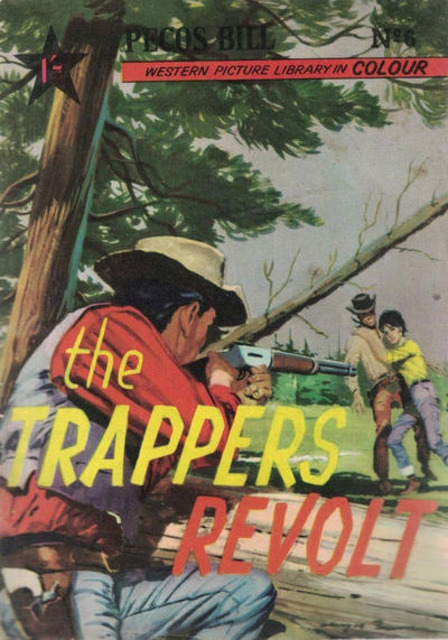 Pecos Bill Picture Library #6 comic cover