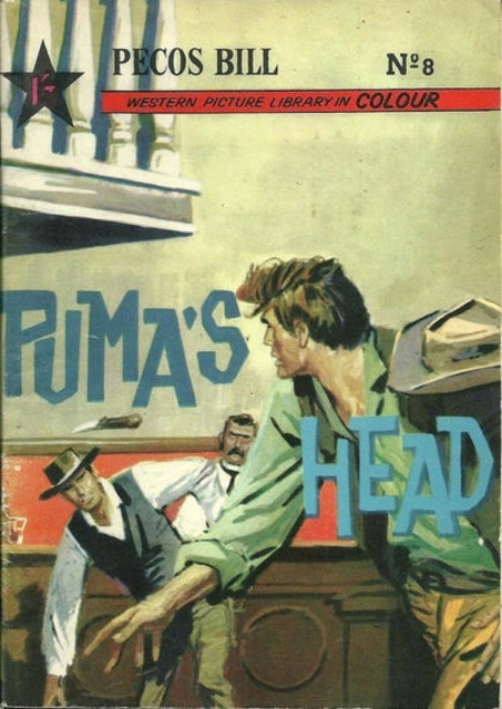 Pecos Bill Picture Library #8 comic cover