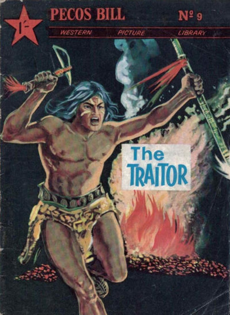 Pecos Bill Picture Library #9 comic cover