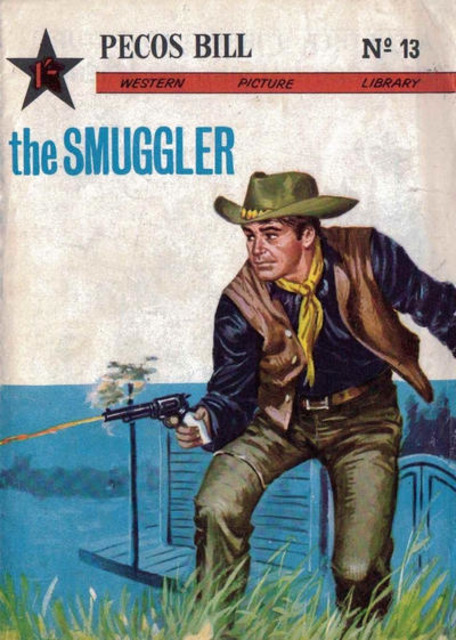 Pecos Bill Picture Library #13 comic cover