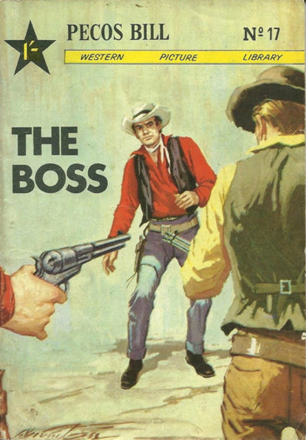 Pecos Bill Picture Library #17 comic cover