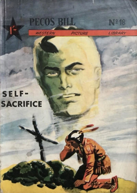 Pecos Bill Picture Library #18 comic cover