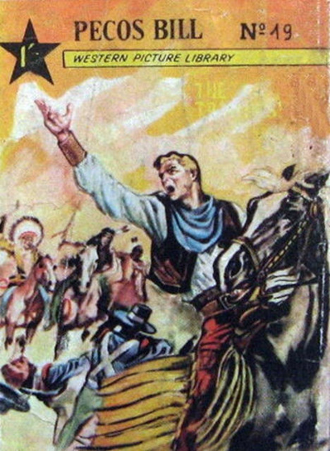 Pecos Bill Picture Library #19 comic cover