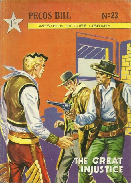 Pecos Bill Picture Library #23 comic cover