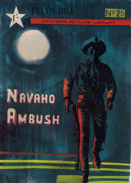 Pecos Bill Picture Library #25 comic cover
