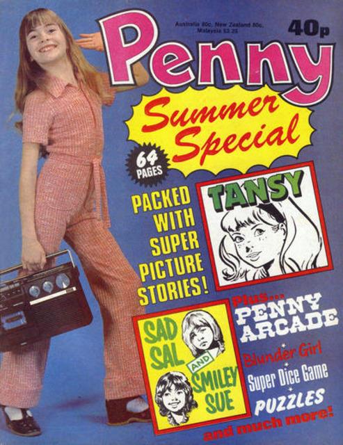 Penny Summer Special 1979 comic cover