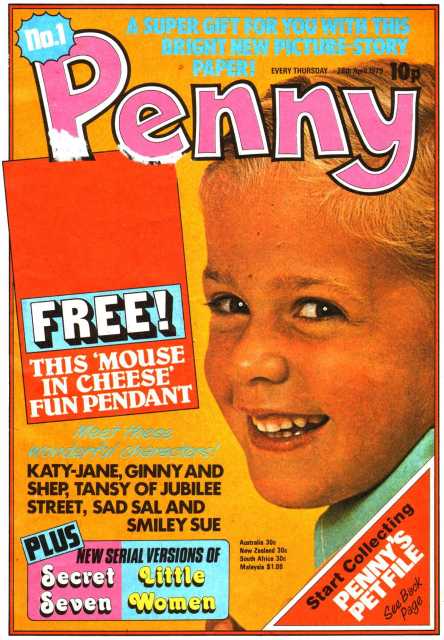 Penny #1 with free gift comic cover