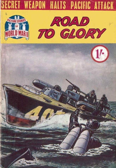 Picture Stories of World War II #6 comic cover