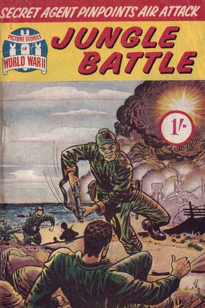 Picture Stories of World War II #8 comic cover