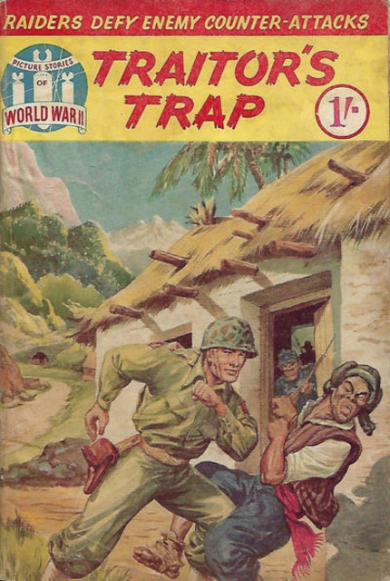 Picture Stories of World War II #25 comic cover