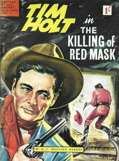 Picture Story Pocket Western #4 comic cover