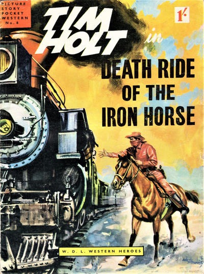 Picture Story Pocket Western #8 comic cover