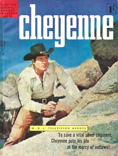 Picture Story Pocket Western #18 comic cover