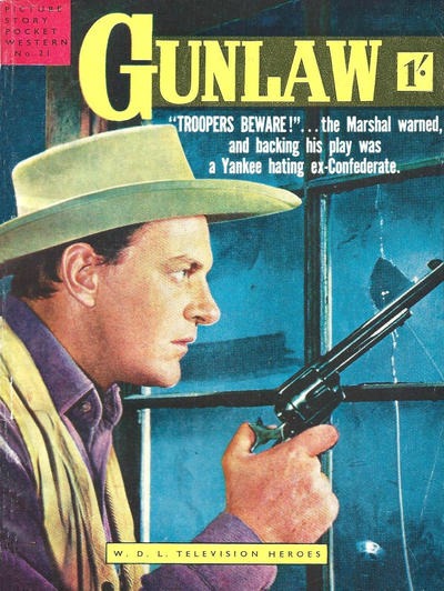Picture Story Pocket Western #21 comic cover