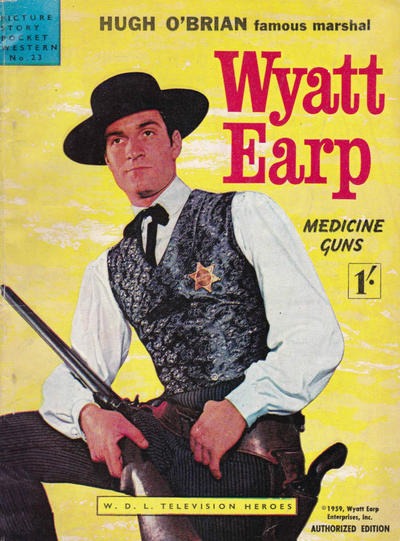 Picture Story Pocket Western #23 comic cover