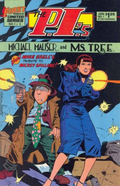 P.I.s Michael Mauser And Ms Tree #1 comic cover