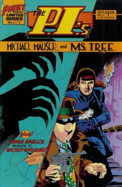 P.I.s Michael Mauser And Ms Tree #2 comic cover