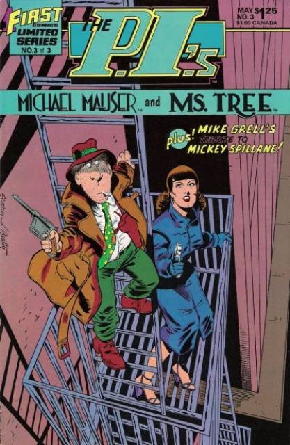 P.I.s Michael Mauser And Ms Tree #3 comic cover