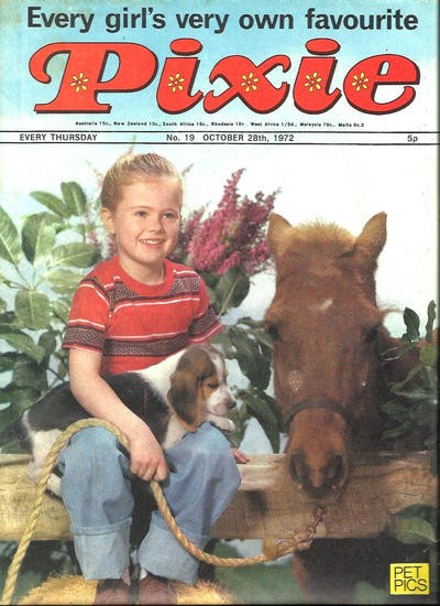 Pixie #19 comic cover