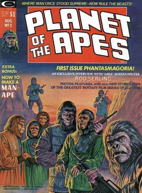 Planet of the Apes #1 comic cover