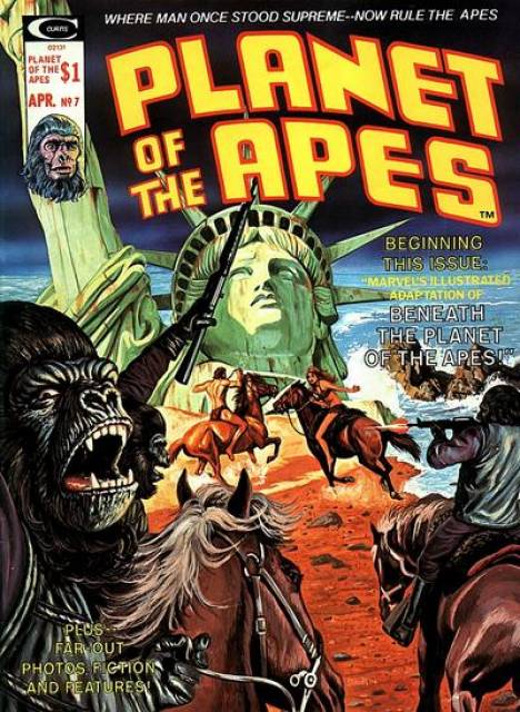 Planet of the Apes #7 comic cover