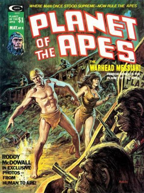 Planet of the Apes #8 comic cover