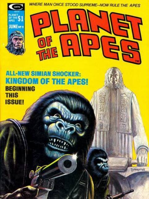 Planet of the Apes #9 comic cover