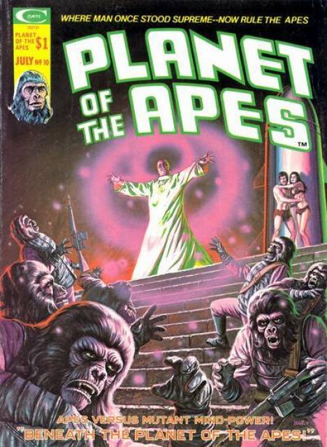 Planet of the Apes #10 comic cover