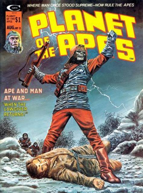 Planet of the Apes #11 comic cover