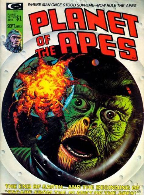 Planet of the Apes #12 comic cover