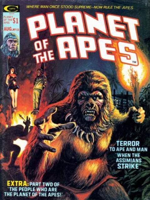 Planet of the Apes #13 comic cover