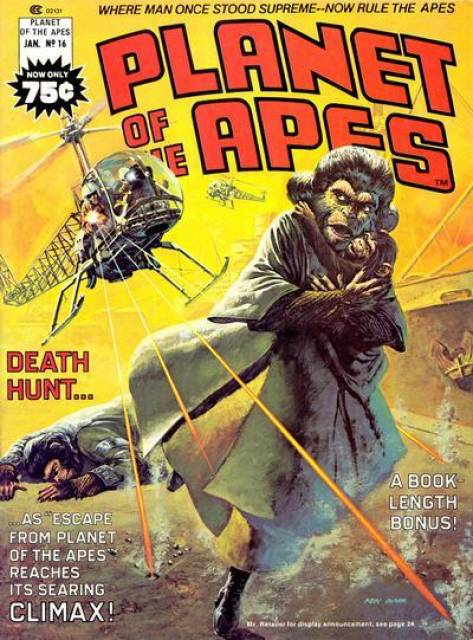 Planet of the Apes #16 comic cover