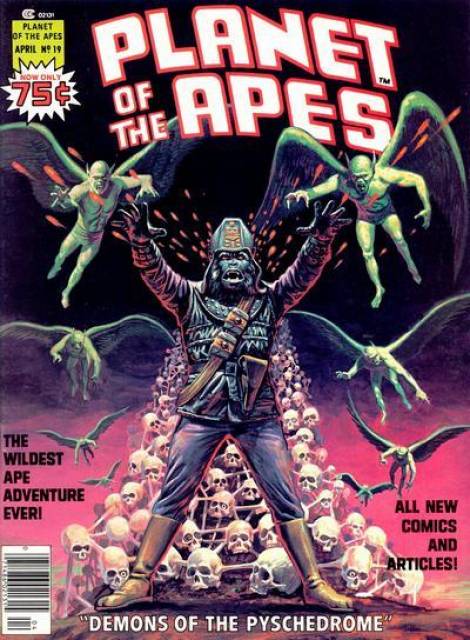 Planet of the Apes #19 comic cover
