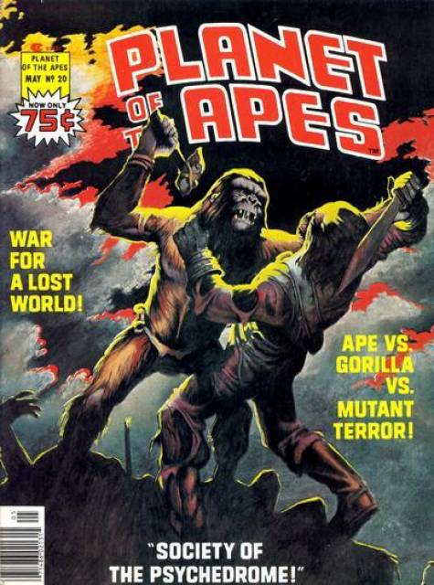 Planet of the Apes #20 comic cover