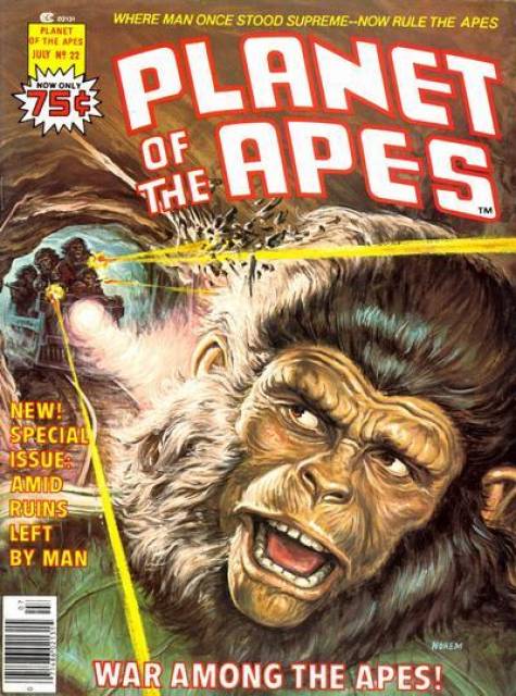 Planet of the Apes #22 comic cover