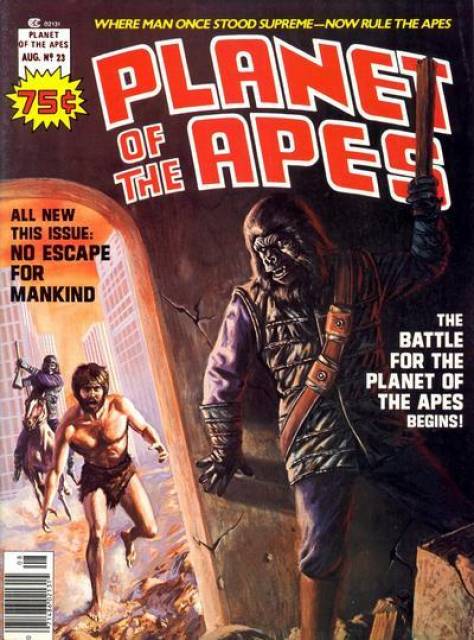 Planet of the Apes #23 comic cover