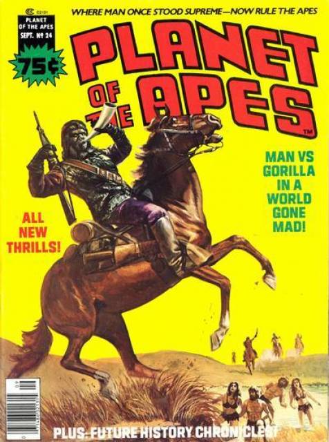 Planet of the Apes #24 comic cover