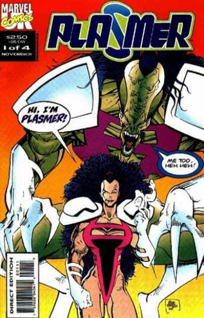 Plasmer #1 comic cover