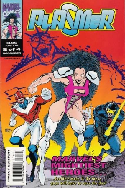 Plasmer #2 comic cover