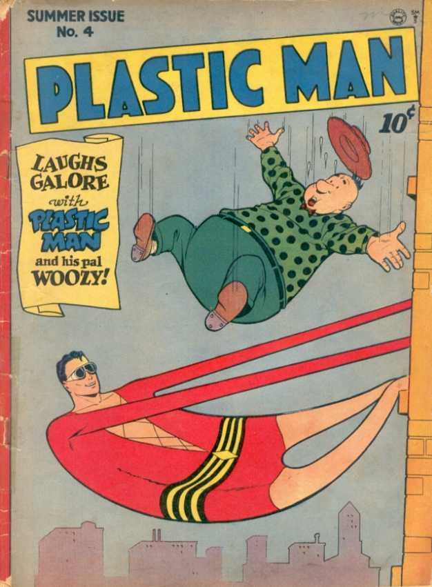 Plastic Man #4 comic cover