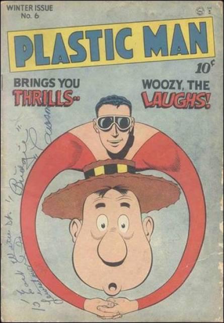 Plastic Man #6 comic cover