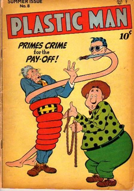 Plastic Man #8 comic cover