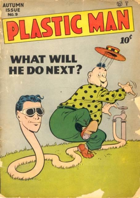 Plastic Man #9 comic cover